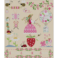 Load image into Gallery viewer, Joy Sunday - Loving Handicrafts - 46*51CM 14CT 2 Stamped Cross Stitch
