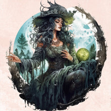 Load image into Gallery viewer, Witch Hat And Potion 40*40CM(Canvas) Full Round Drill Diamond Painting
