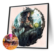 Load image into Gallery viewer, Witch Hat And Potion 40*40CM(Canvas) Full Round Drill Diamond Painting
