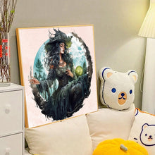 Load image into Gallery viewer, Witch Hat And Potion 40*40CM(Canvas) Full Round Drill Diamond Painting
