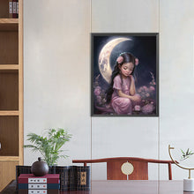 Load image into Gallery viewer, Fantasy Moon Girl 40*50CM(Canvas) Full Round Drill Diamond Painting
