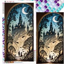 Load image into Gallery viewer, Line Street Scene 40*75CM(Canvas) Full Round Drill Diamond Painting
