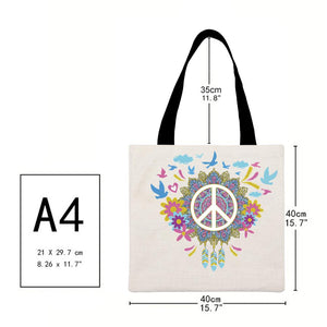 Canvas Bag-Daisies 40*40CM