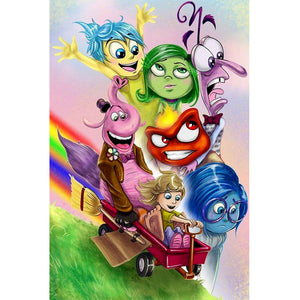 Inside Out 40*60CM(Canvas) Full Round Drill Diamond Painting