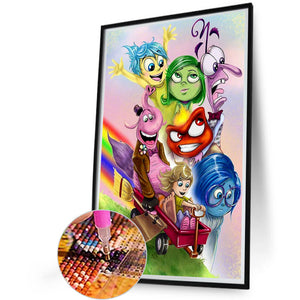 Inside Out 40*60CM(Canvas) Full Round Drill Diamond Painting