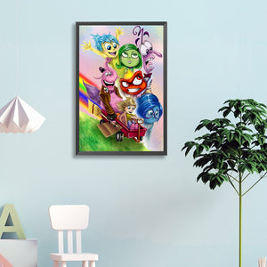 Inside Out 40*60CM(Canvas) Full Round Drill Diamond Painting