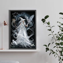 Load image into Gallery viewer, White Witch 40*60CM(Canvas) Full Round Drill Diamond Painting
