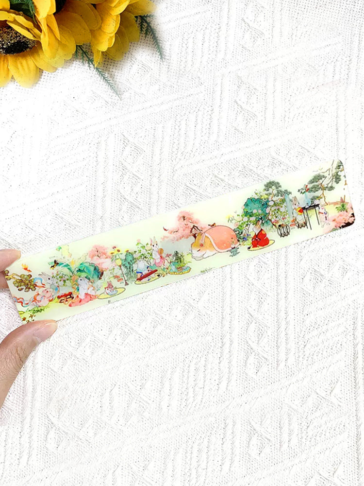 Acrylic Spring Field Cross Stitch Needle Minder Aesthetic Home Fridge Magnets