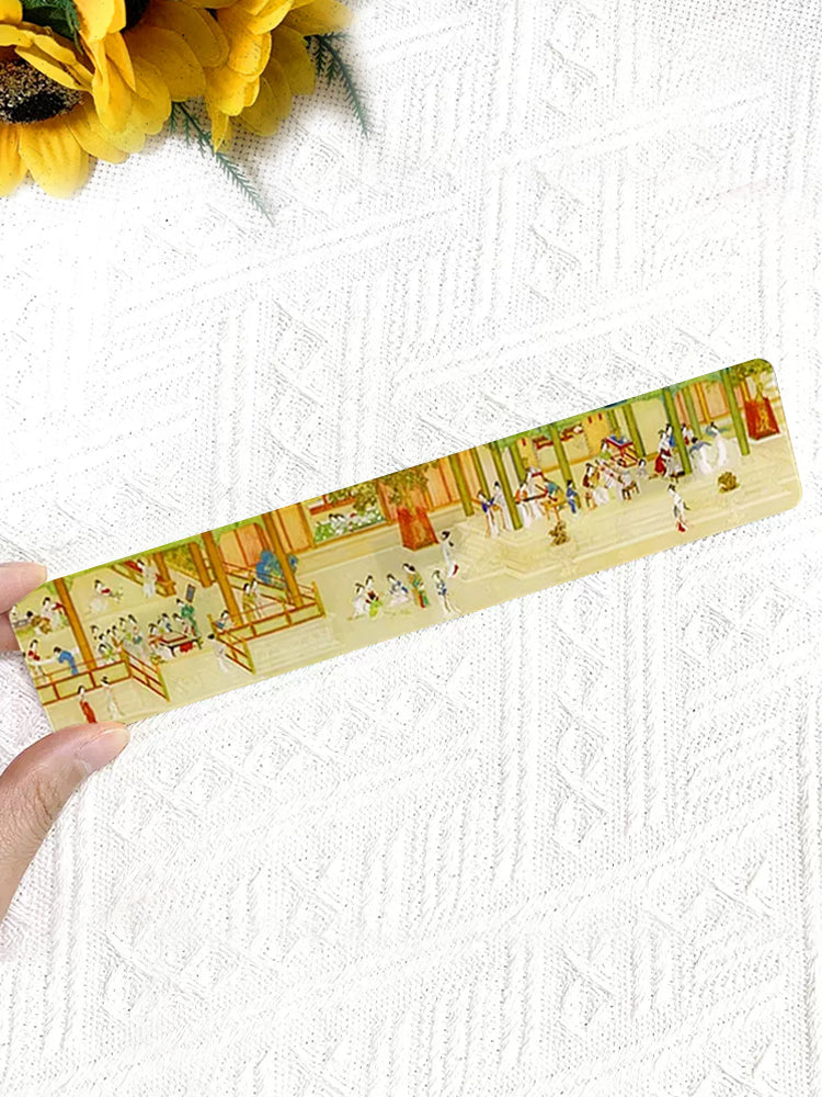 Acrylic Chinese Painting Cross Stitch Needle Minder Aesthetic Fridge Magnets