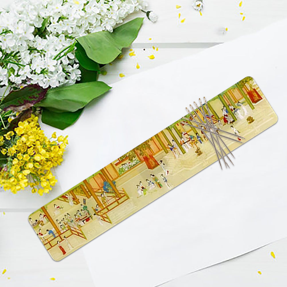 Acrylic Chinese Painting Cross Stitch Needle Minder Aesthetic Fridge Magnets
