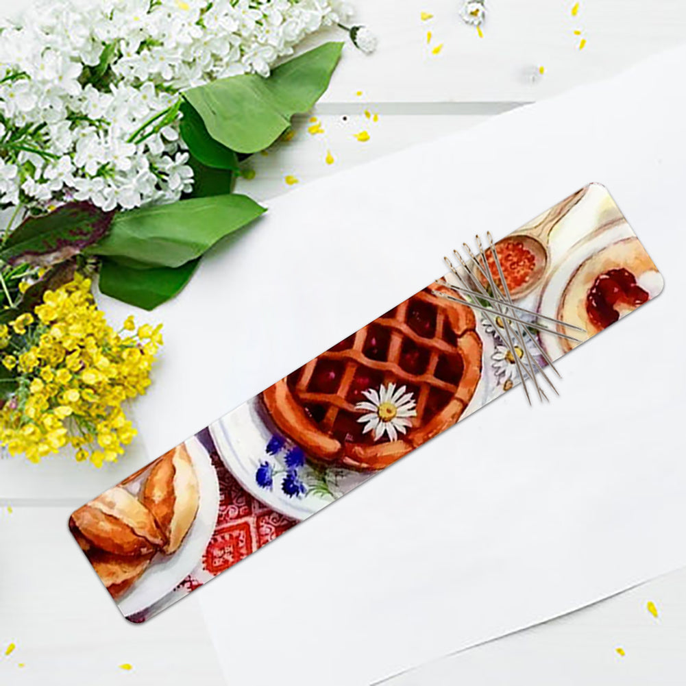 Acrylic Waffle Cross Stitch Needle Minder Aesthetic Fridge Magnet for Home Decor