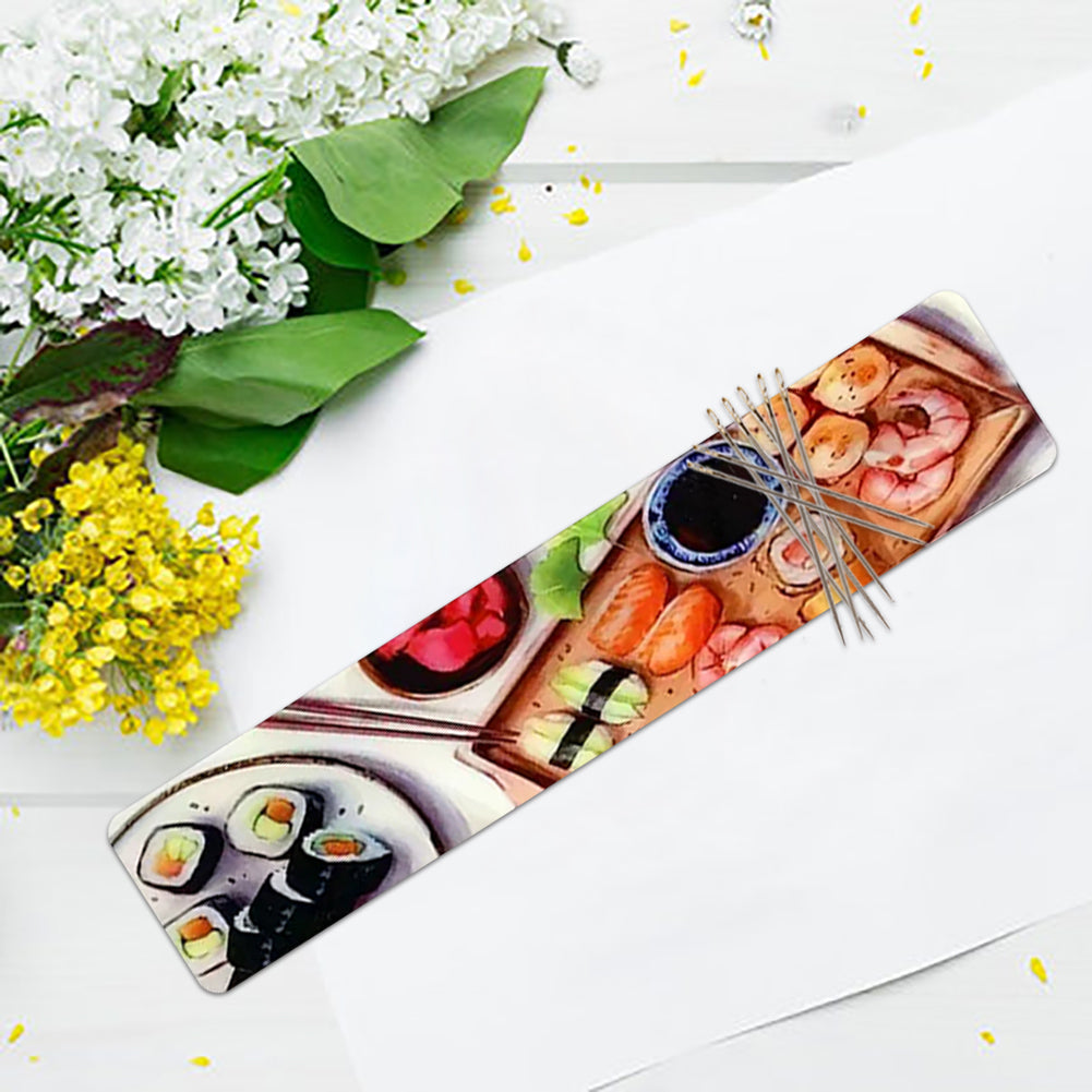 Acrylic Sushi Cross Stitch Needle Minder Aesthetic Fridge Magnet for Home Decor
