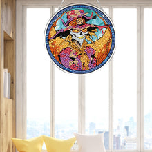Load image into Gallery viewer, Halloween Skeleton 2D Flat DIY Halloween Diamond Painting Set Diamond Art Kit
