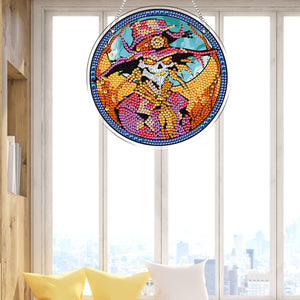 Halloween Skeleton 2D Flat DIY Halloween Diamond Painting Set Diamond Art Kit
