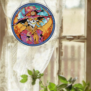Halloween Skeleton 2D Flat DIY Halloween Diamond Painting Set Diamond Art Kit