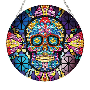 Halloween Skeleton 2D Flat DIY Halloween Diamond Painting Set Diamond Art Kit