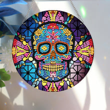 Load image into Gallery viewer, Halloween Skeleton 2D Flat DIY Halloween Diamond Painting Set Diamond Art Kit

