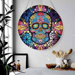 Halloween Skeleton 2D Flat DIY Halloween Diamond Painting Set Diamond Art Kit