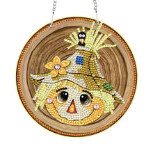 Load image into Gallery viewer, Halloween Scarecrow 2D Flat DIY Halloween Diamond Painting Set Diamond Art Kit
