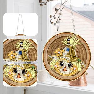 Halloween Scarecrow 2D Flat DIY Halloween Diamond Painting Set Diamond Art Kit