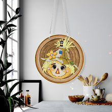 Load image into Gallery viewer, Halloween Scarecrow 2D Flat DIY Halloween Diamond Painting Set Diamond Art Kit
