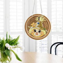 Load image into Gallery viewer, Halloween Scarecrow 2D Flat DIY Halloween Diamond Painting Set Diamond Art Kit
