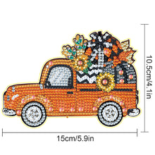 Load image into Gallery viewer, Halloween Pumpkin 2D Flat DIY Halloween Diamond Painting Set Diamond Art Kit
