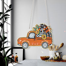 Load image into Gallery viewer, Halloween Pumpkin 2D Flat DIY Halloween Diamond Painting Set Diamond Art Kit
