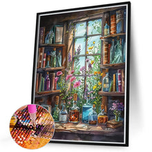 Load image into Gallery viewer, Window Plant 40*50CM(Canvas) Full Round Drill Diamond Painting
