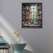 Load image into Gallery viewer, Window Plant 40*50CM(Canvas) Full Round Drill Diamond Painting
