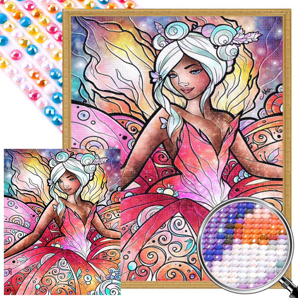 Fairy Girl 40*50CM(Picture) Full Round Drill Diamond Painting