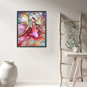 Fairy Girl 40*50CM(Picture) Full Round Drill Diamond Painting