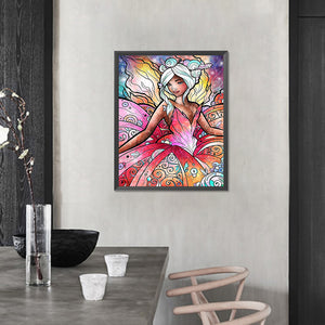 Fairy Girl 40*50CM(Picture) Full Round Drill Diamond Painting