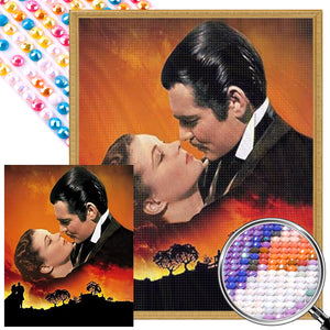 Gone With The Wind 40*50CM(Picture) Full Round Drill Diamond Painting