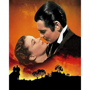 Gone With The Wind 40*50CM(Picture) Full Round Drill Diamond Painting