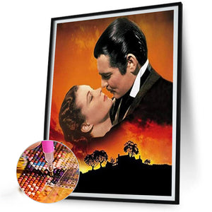 Gone With The Wind 40*50CM(Picture) Full Round Drill Diamond Painting