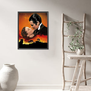 Gone With The Wind 40*50CM(Picture) Full Round Drill Diamond Painting