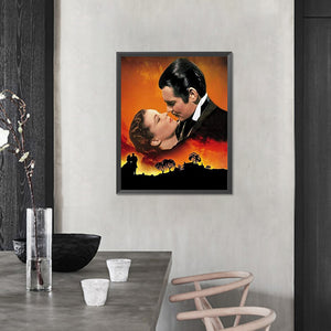 Gone With The Wind 40*50CM(Picture) Full Round Drill Diamond Painting