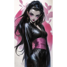 Load image into Gallery viewer, Black-Haired Girl 40*70CM(Picture) Full Round Drill Diamond Painting
