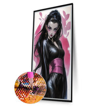Load image into Gallery viewer, Black-Haired Girl 40*70CM(Picture) Full Round Drill Diamond Painting
