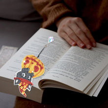 Load image into Gallery viewer, Halloween 2Pcs Special Shape Pumpkin 5D DIY Diamond Painting Bookmark for Reading Day Gift
