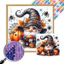 Load image into Gallery viewer, Halloween Gnome 30*30CM(Picture) Partial AB Full Square Drill Diamond Painting
