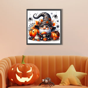 Halloween Gnome 30*30CM(Picture) Partial AB Full Square Drill Diamond Painting