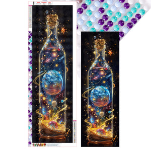 Planet Aquarius 30*90CM(Canvas) Full Round Drill Diamond Painting