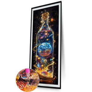 Planet Aquarius 30*90CM(Canvas) Full Round Drill Diamond Painting