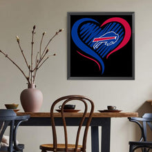 Load image into Gallery viewer, Buffalo Bills 40*40CM(Canvas) Full Round Drill Diamond Painting
