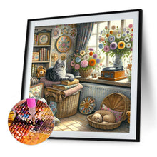 Load image into Gallery viewer, Cozy Room 40*40CM(Canvas) Full Round Drill Diamond Painting
