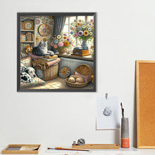 Load image into Gallery viewer, Cozy Room 40*40CM(Canvas) Full Round Drill Diamond Painting
