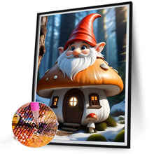 Load image into Gallery viewer, Gnome House 40*55CM(Canvas) Full Round Drill Diamond Painting
