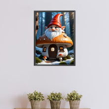 Load image into Gallery viewer, Gnome House 40*55CM(Canvas) Full Round Drill Diamond Painting
